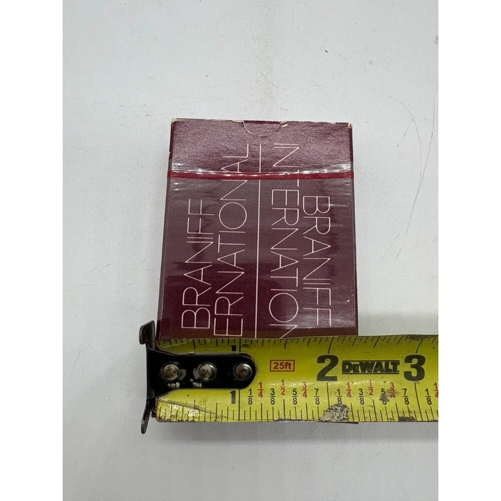 Vintage Braniff International Airways Playing Cards Promotional Sealed Deck